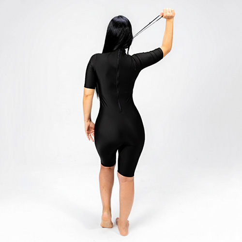 BODY SHORT WET SUIT FEMENINO, NEGRO, XS