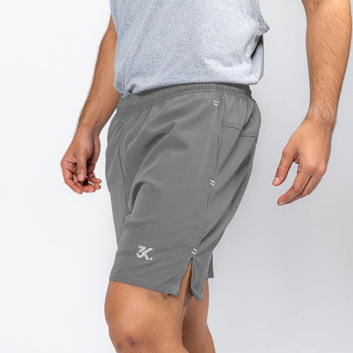 FITTED BK YOKE SHORT, GRIS, XL