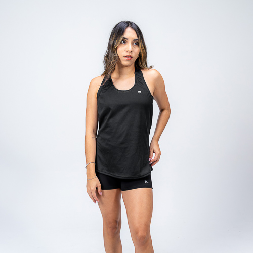 TANK TOP 2 EN 1, NEGRO, XS