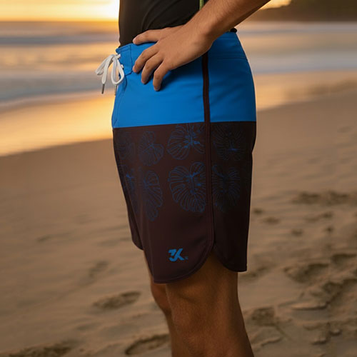 SHORT SURF CORTO MASC, CAFÉ, XS