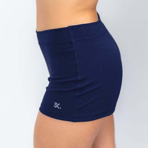 HOT SHORT TUNEL ELASTIC, AZUL NEGRO, XS