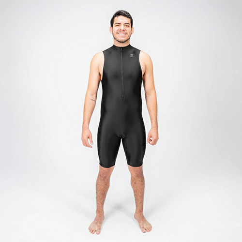 MENS MUSCLE BODY SHORT, NEGRO, XS