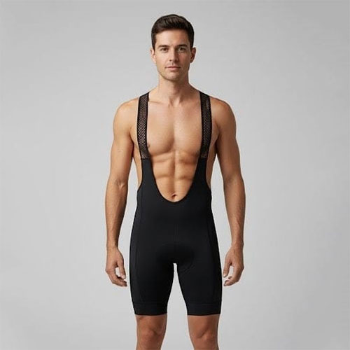 BIV MASCULINO TIRANTE PERFORADO, NEGRO, XS