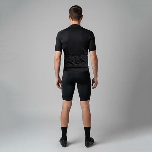 MENS SHORT DE CICLISMO, NEGRO, XS